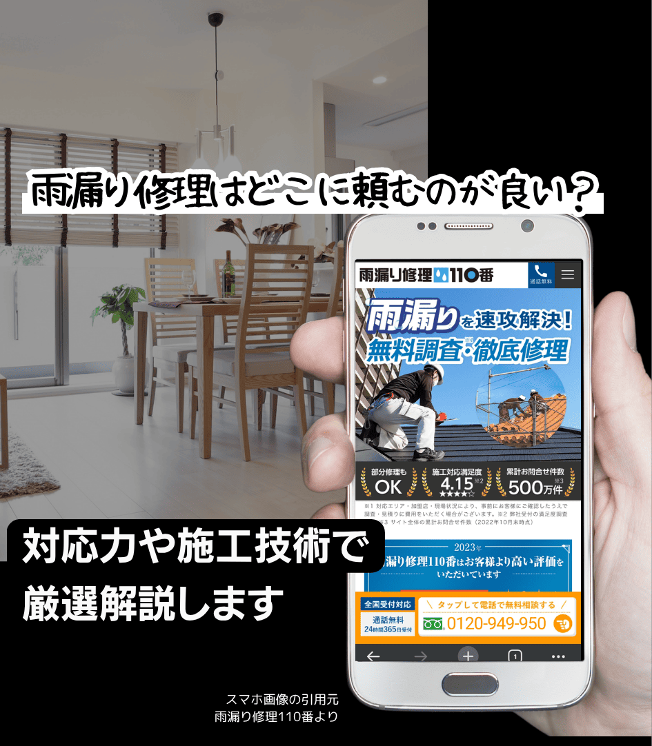 雨漏り修理110番